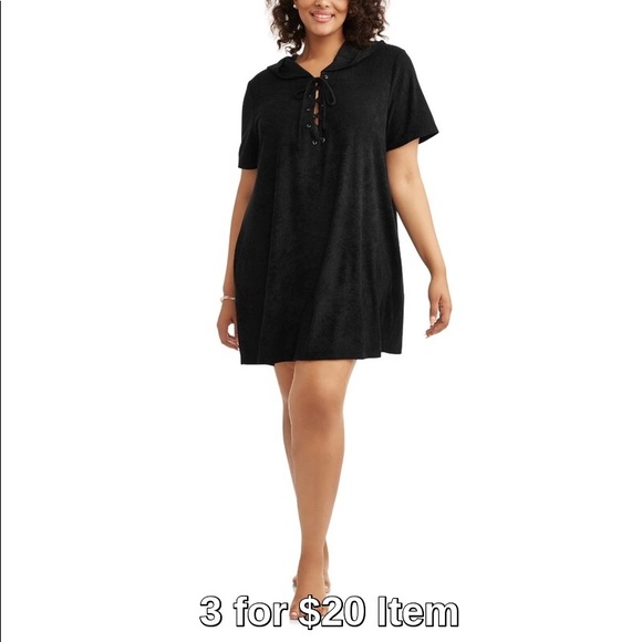 plus size terry cover up